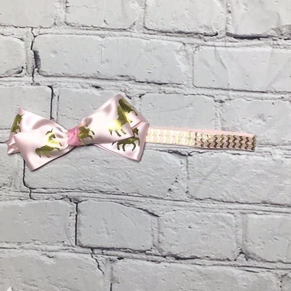 Hair Bows Handmade Size 9-12m Set of 4 - Picture 4 of 5